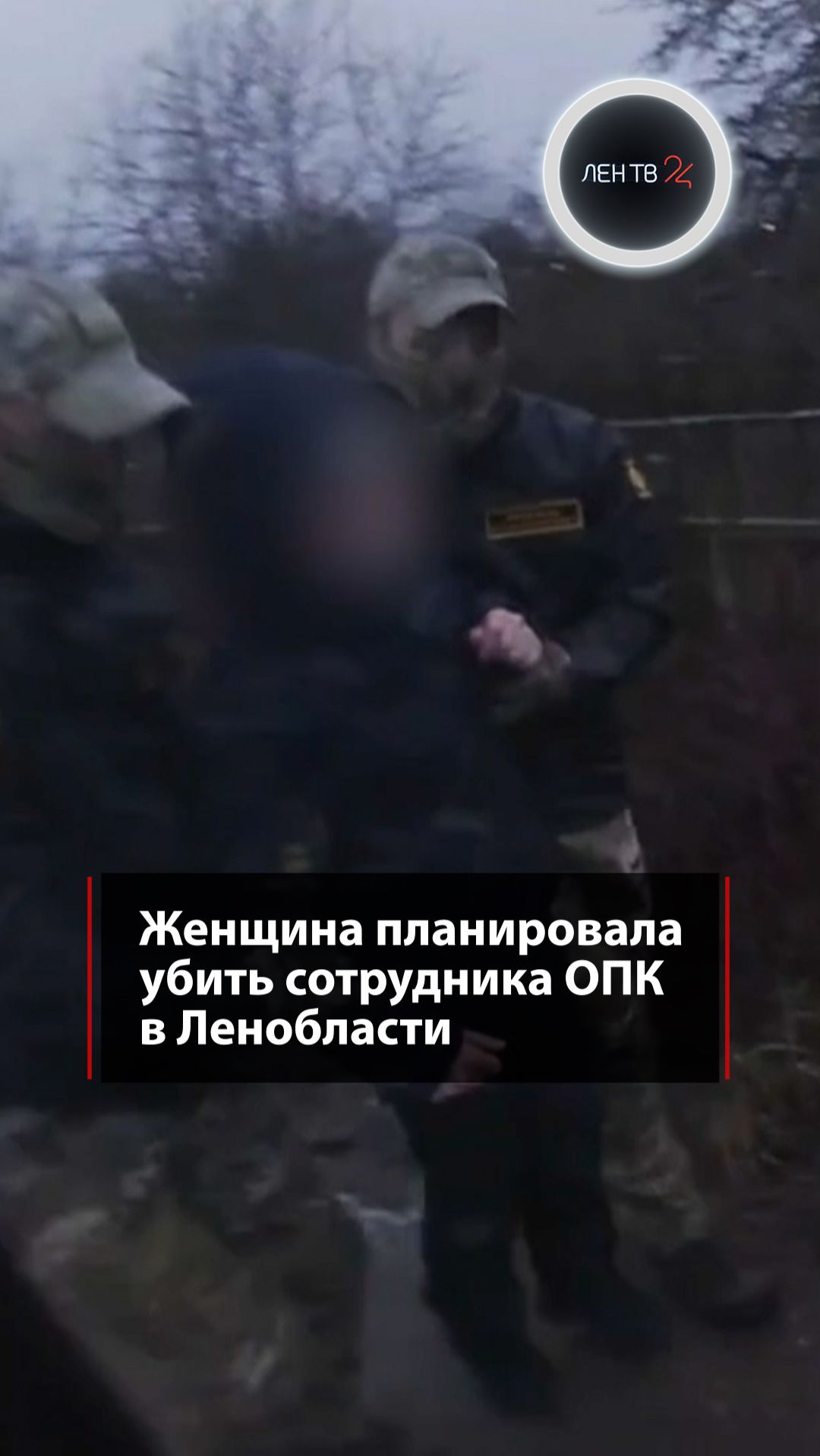 Женщина планировала убить сотрудника ОПК в Ленобласти смотреть онлайн