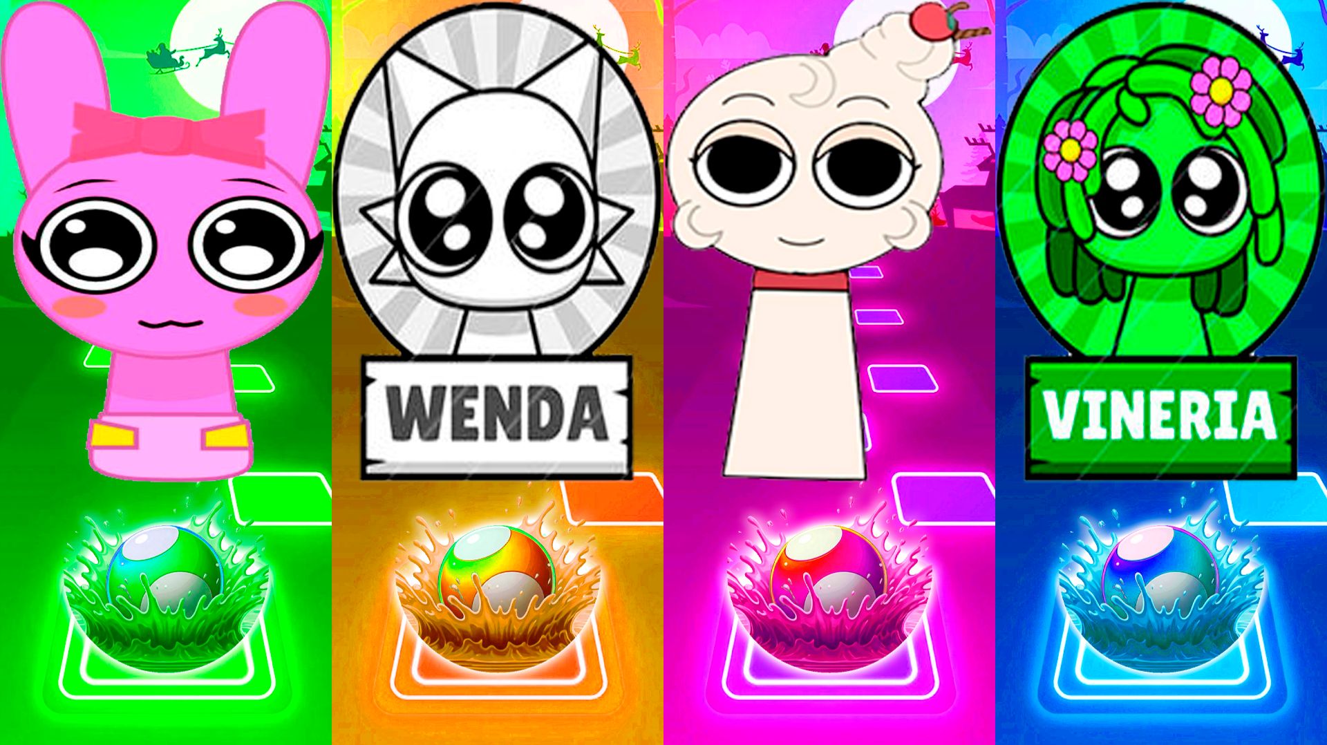 Coffin Dance Спрунки 171 уровень - Мультики про Спрунке | МУЛЬТФИЛЬМЫ SPRUNKI в Tiles Hop смотреть онлайн