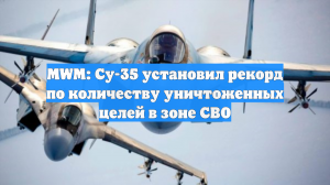 MWM: российский истребитель Су-35 превосходит западные F-16 и Mirage