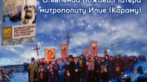 О явлении Божией Матери митрополиту Гор Ливанских Илие (Караму)