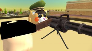 мем:кот растлелял всех в чикен гане твою команду под картой