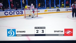 Обзор матча КХЛ Динамо(М) - Спартак(М)