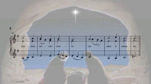 Рождественская колядка "Тихо светят звёзды" муз. и сл. Н.Рогожкиной