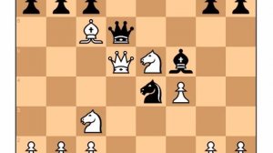 Юдит Полгар гениально выигрывает в _Королевском гамбите_