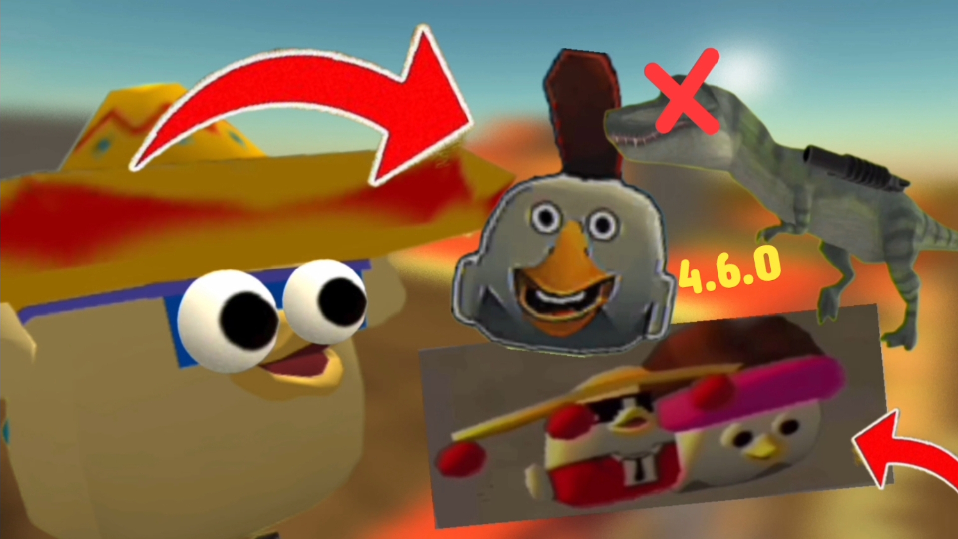 😱Пасхалка,баг и фишка в обновлении 4.6.0! В чикен ган!