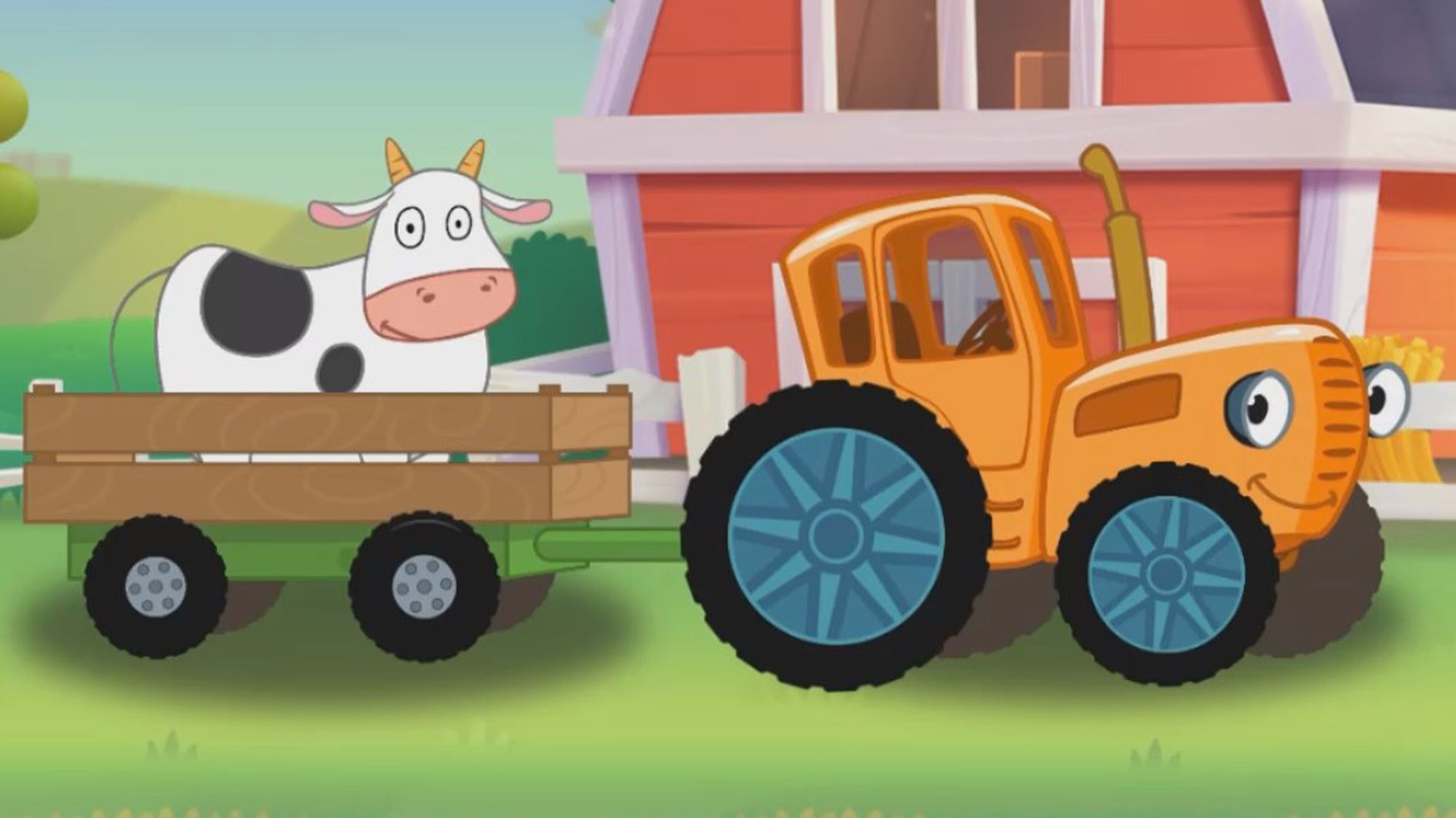 Мультики Для Детей, Разъежаем По Полям смотреть онлайн