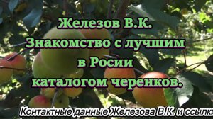 Железов В.К. Знакомство с лучшим в Росcии каталогом черенков.