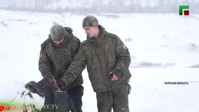 Спецназ «Ахмат» совершенствует навыки на полигоне в Курской области смотреть онлайн