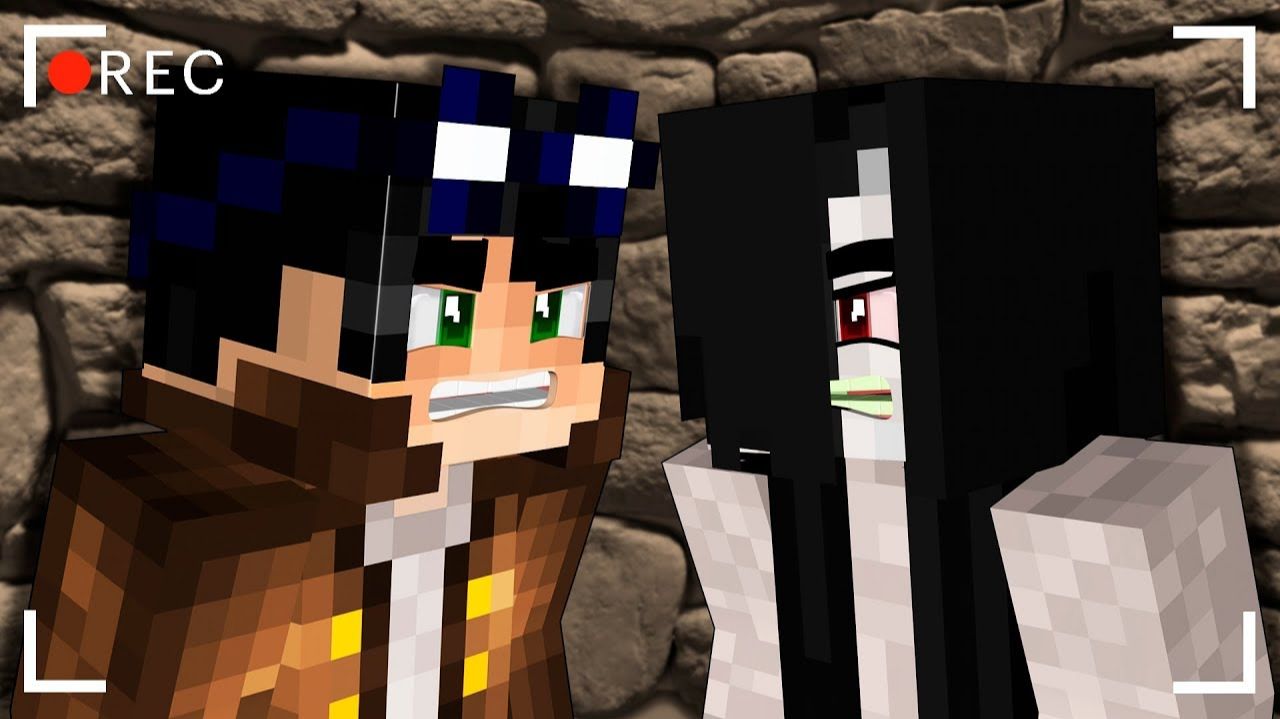 ДЕВОЧКА ИЗ КОЛОДЦА ЛИЦОМ К ЛИЦУ ЗВОНОК ЧАСТЬ 7 СТРАШИЛКИ МАЙНКРАФТ смотреть онлайн