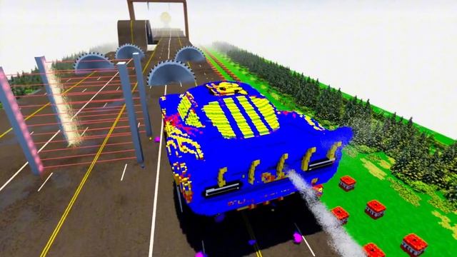 Большой и маленький МОЛНИИ против острой Пилы в разборе смотреть онлайн