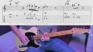 Blues in C(guitar solo, backing track)