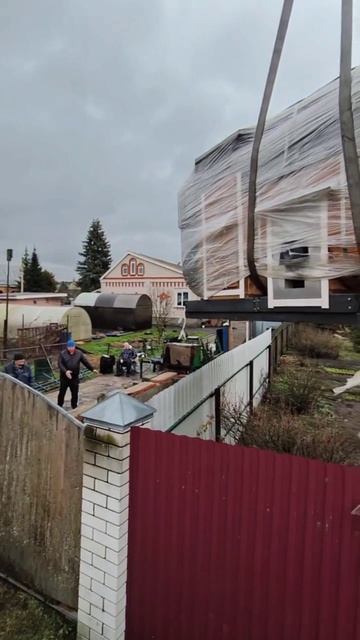 Установка бани на участке смотреть онлайн