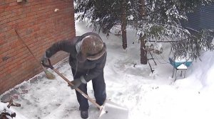 снежное утро