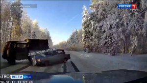 В Коми произошло жесткое ДТП на автодороге Нижний Одес-Ухта