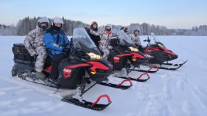 ПРОГУЛКИ НА СНЕГОХОДАХ