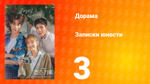 Записки юности 1 сезон 3 серия