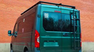 Лестница на багажник для Соболь НН: установка и обзор