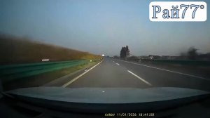 Уснул за рулём