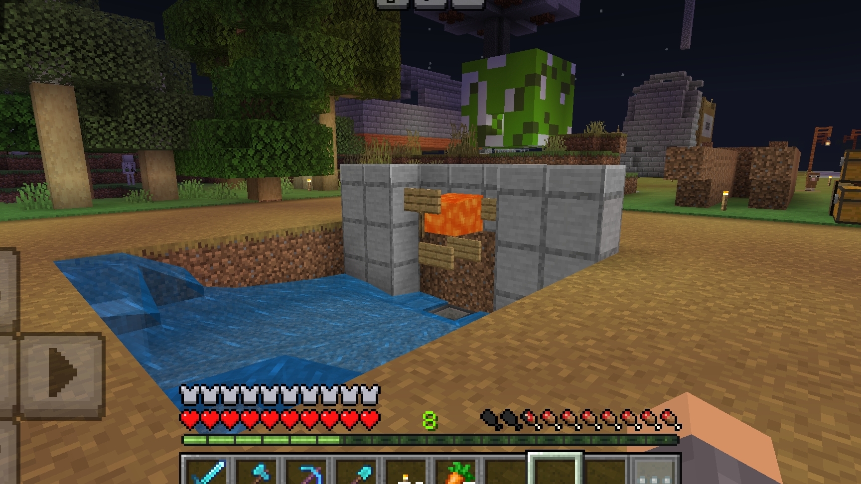 Minecraft выживание 26 серия (часть 6) "ферма железа" смотреть онлайн