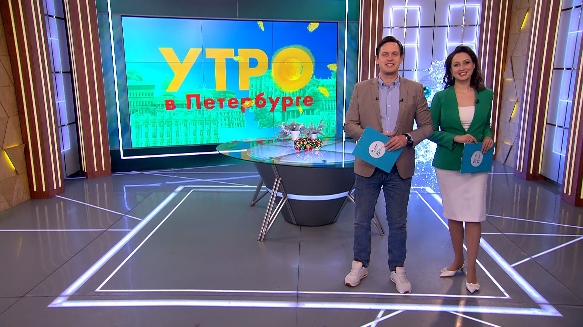 Утро в Петербурге 14 января