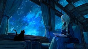 Звездный поезд - Эфирная музыка фэнтези мира, фоновая музыка для отдыха и учебы