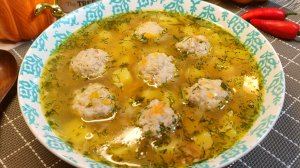 Одна хитрость и простой СУП с ФРИКАДЕЛЬКАМИ стал в сто раз вкуснее. Съедаем кастрюлю за раз
