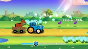 Синий трактор. Сказбука. Перевозим животных