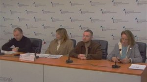 Брифинг представителей Министерства экономического развития ЛНР