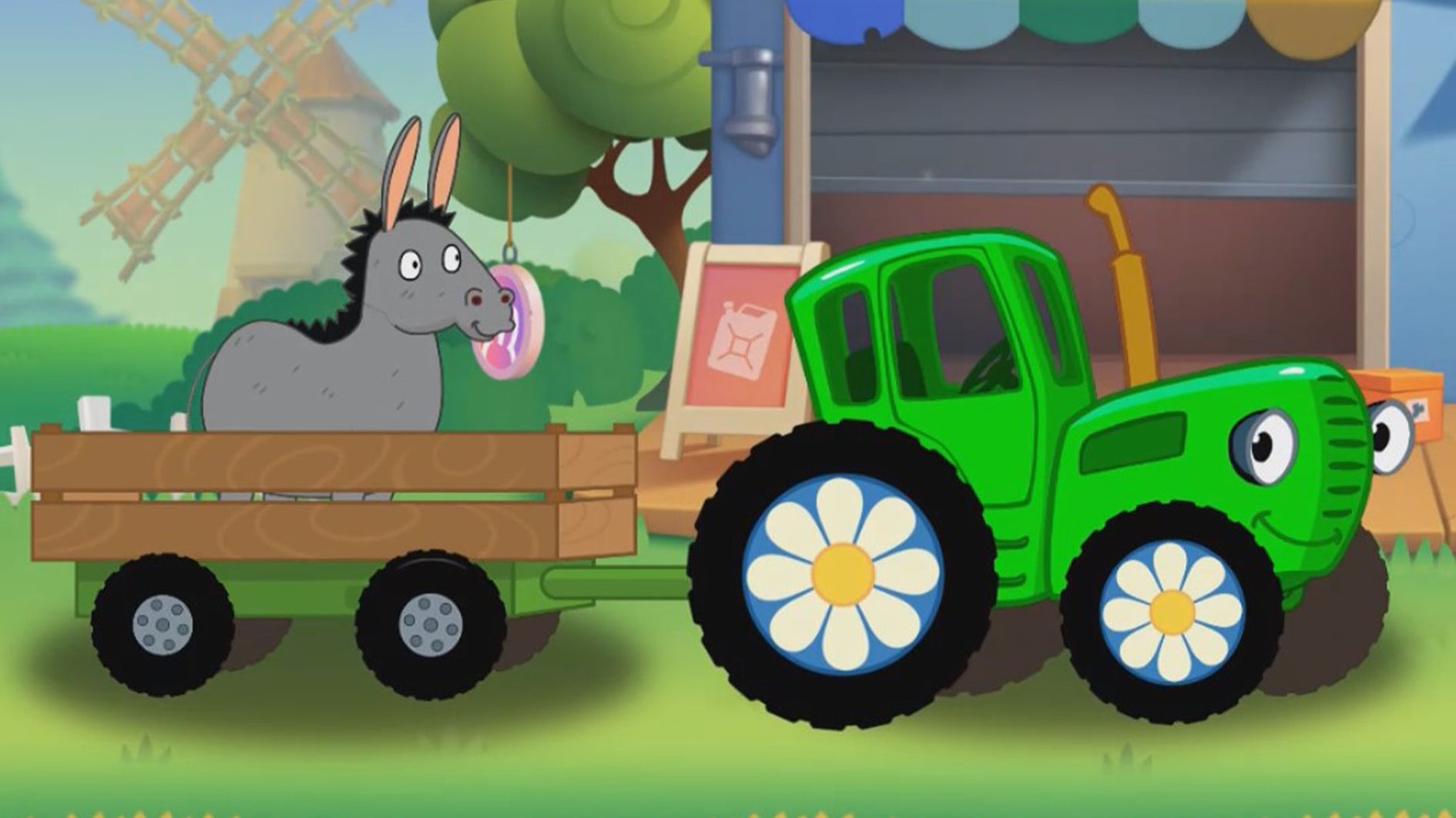 Мультики Для Детей, Катаемся с Животными смотреть онлайн