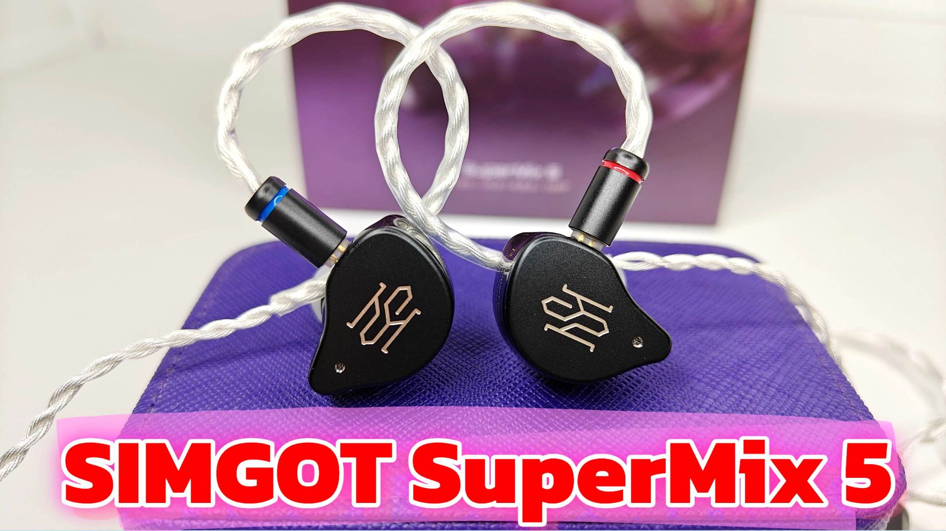 Наушники SIMGOT SuperMix 5 Флагманский гибрид с пятью драйверами смотреть онлайн