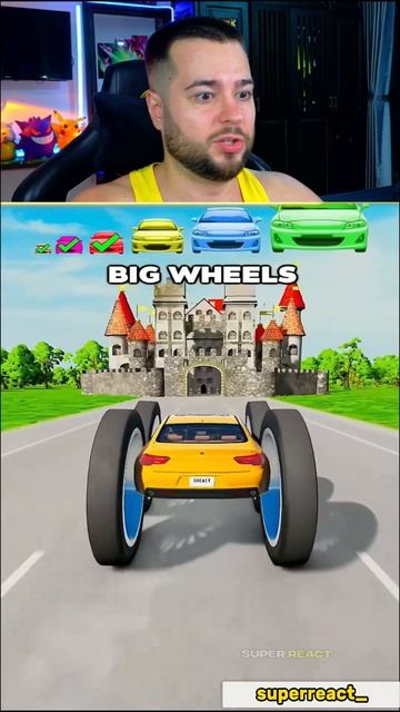 Большая vs Маленькая МАШИНА ПРОТИВ дверей Замка  #shorts #шортс #марти смотреть онлайн