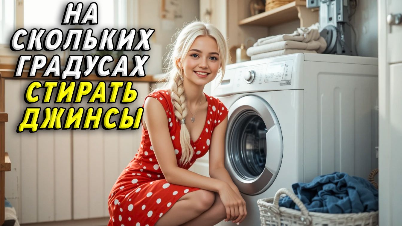 На скольких градусах стирать джинсы смотреть онлайн