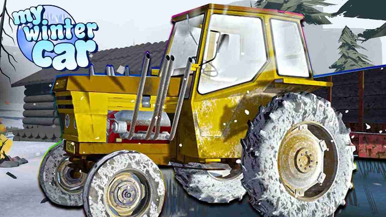 Трактор Лесоруб  My Winter Car 🚛 Доставка смотреть онлайн