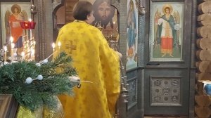 Литургия 14 января 2026 Херувимская песнь