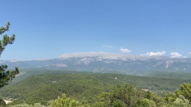 Горная дорога в Турции