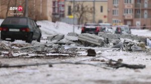 Ситуация на контроле: Юрий Слюсарь осмотрел дома, поврежденные после атак беспилотников