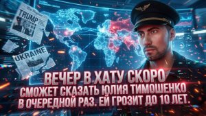ВЕЧЕР В ХАТУ СКОРО СМОЖЕТ СКАЗАТЬ ЮЛИЯ ТИМОШЕНКО В ОЧЕРЕДНОЙ РАЗ. ЕЙ ГРОЗИТ ДО 10 ЛЕТ.