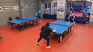 жесть! Чирков А. (714) - Нельсон Д. (677) 13.01 настольный теннис на Левашовском, Санкт-Петербург