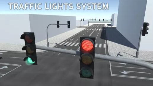 Asset Unity - Traffic Lights System SE (Система светофоров SE) смотреть онлайн