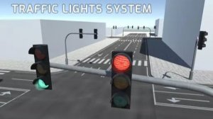 Asset Unity - Traffic Lights System SE (Система светофоров SE)