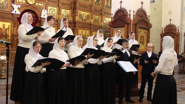 Рождество Твое, Христе Боже наш. Хор певчих Свято-Елизаветинского храма. смотреть онлайн