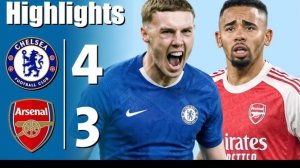 Челси - Арсенал 4:3 - Все голы и основные моменты - 2026