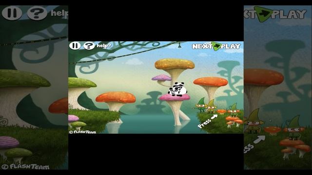 3 Pandas In Fantasy  Грибной мостик  shorts