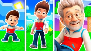 КАК МЕНЯЛСЯ РАЙДЕР ЩЕНЯЧИЙ ПАТРУЛЬ ЭВОЛЮЦИЯ В МАЙНКРАФТ