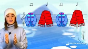 Ритмическое упражнение _ОДЕЖДА_ для детей. Развитие чувства ритма. Длительность нот. РИТМ-ИГРА