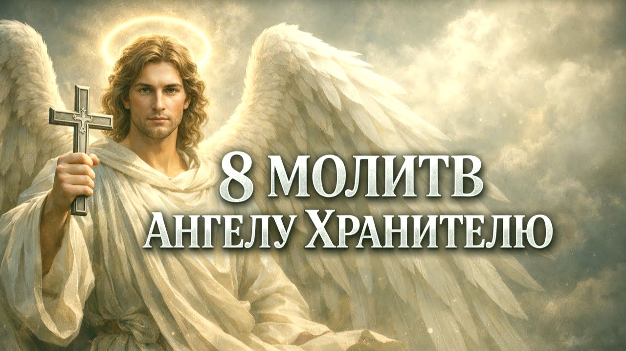 8 МОЛИТВ Ангелу Хранителю Сильная Защита и Помощь смотреть онлайн
