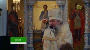 Божественная литургия в храме-колокольне «Большой Златоуст»