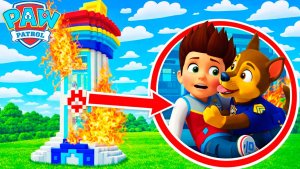 😳 ЩЕНЯЧИЙ ПАТРУЛЬ СПАСАТЕЛЬНЫЕ МИССИИ БАЗЫ РАЙДЕР ГОНЩИК в МАЙНКРАФТ PAW PATROL МУЛЬТИК