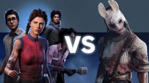Dead by Daylight Выжившие против Охотницы/Survivors vs. The Huntress