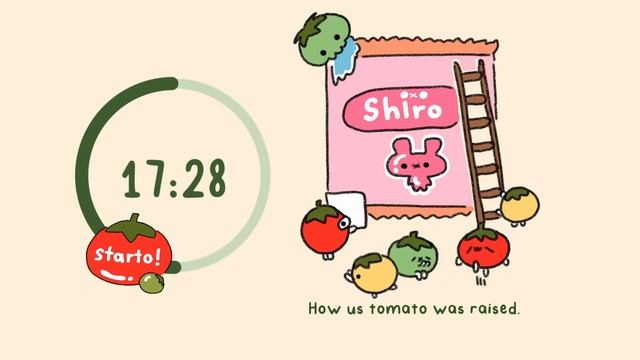 Таймер Помодоро 3x35 | Томато-день с Хототом 🍅 | УЧИСЬ СО МНОЙ смотреть онлайн